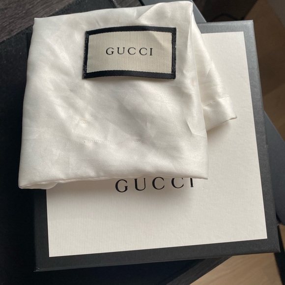 Gucci leather double G buckle belt main image 4